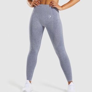 Steel Grey Vital Seamless Leggings by Gymshark